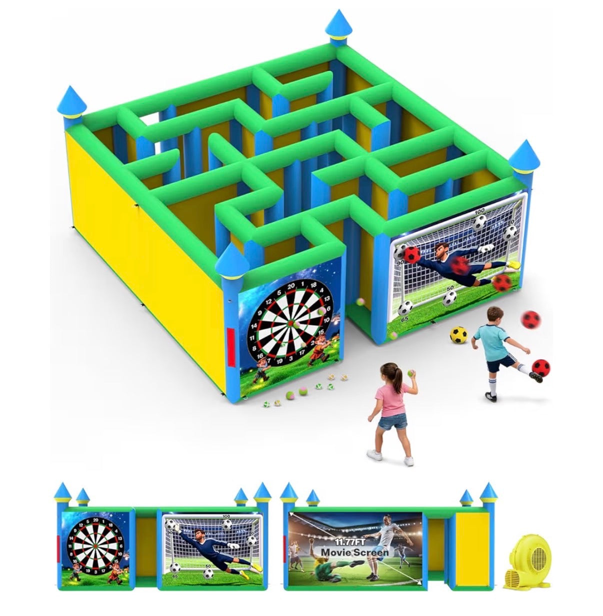 Inflatable Maze