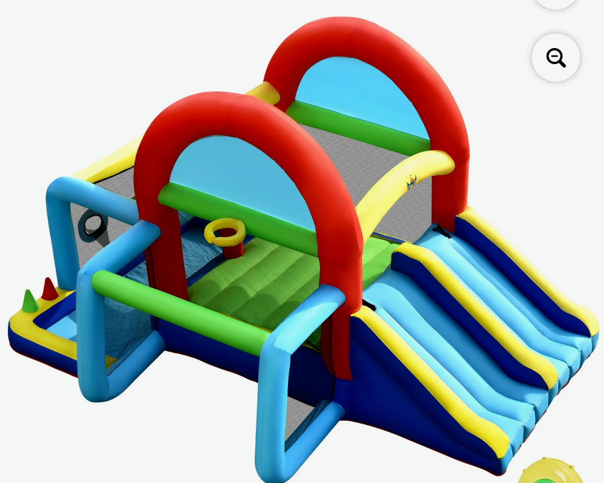 Small Blue Lagoon Bounce House
